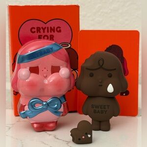 POP MART Crybaby Crying for Love Sweet Baby Figurine